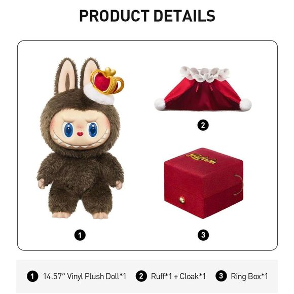 THE MONSTERS Let's Checkmate Series-Vinyl Plush Doll - Picture 6 of 7